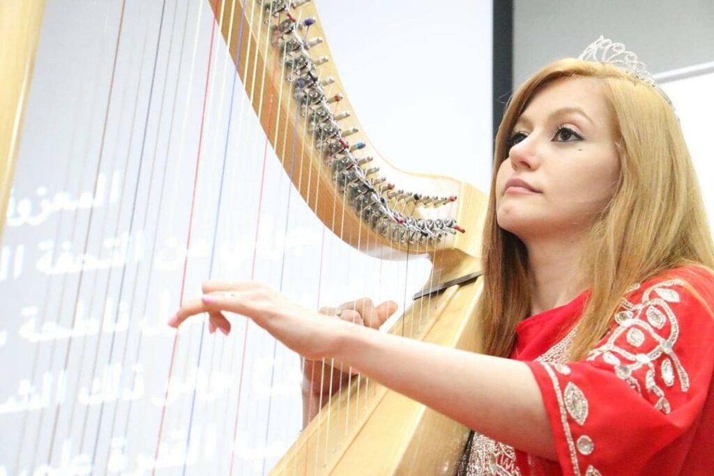 Arabic Harpist - Gae events - Dubai - UAE (3)